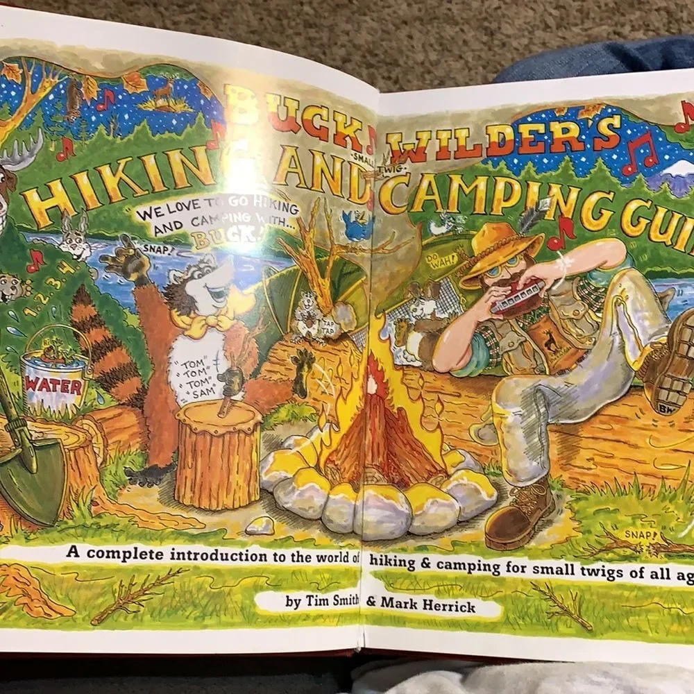 Tim Smith Signed Small Twig Hiking & Camping Guide
